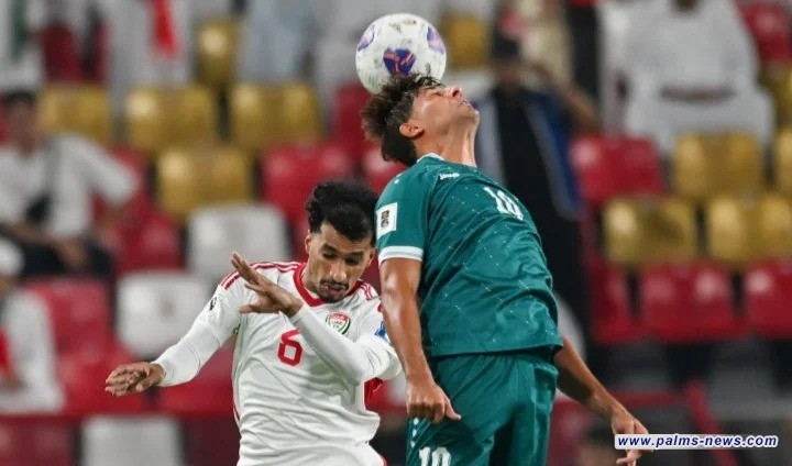 اسود الرافدين يعادلون النتيجة عن طريق البديل مهند علي.